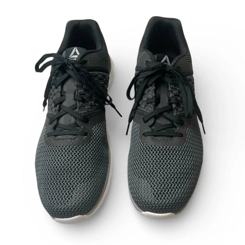 Reebok Mens PT Prime Runner Sneaker Size 12 Black Gravel Athletic Knit Sneakers - Picture 6 of 11